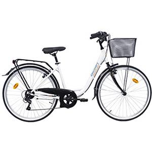 Discovery Denver City Bike Donna, Bianco, 26