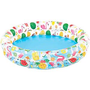 Intex 59421NP - Piscina Gonfiabile Just So Fruity, Vinile, Multicolore, 122x25 cm