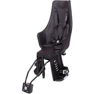 BOBIKE 8011100024 - Seggiolino posteriore EXCLUSIVE TOUR PLUS per bici con ruote da 26" a 29" con ancoraggio al telaioa colori Urban Nero