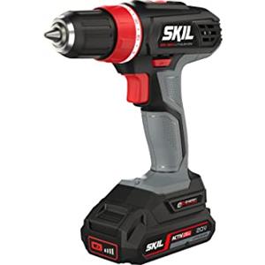 Skil F0152842AA Trapano/Avvitatore a Batteria, 20 V, Grigio, 3/8