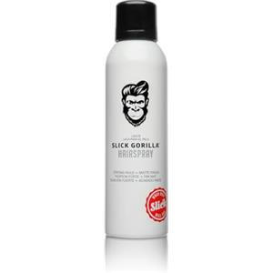 Slick Gorilla Lacca per capelli, Original Hair Spray Forte Tenuta per Uomini, Donne, Invisibile, Finitura Opaca, Lacca per capelli da uomo, Prodotti per lo styling dei capelli, 200 ml