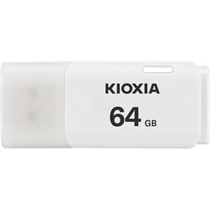KIOXIA 64GB TransMemory U202 USB 2.0 Flash Drive, White