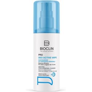 Bioclin Deo Pro Active Vapo 100ml - Deodorante Senza Profumo per Sudorazione da Variazioni Ormonali