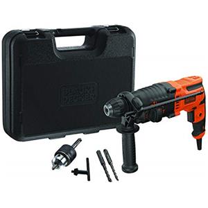 Black+Decker BEHS01K-QS - Martello Tassellatore/Scalpellatore SDS+ 650W 1.4J in Valigetta