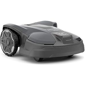 Husqvarna Robot Tagliaerba Husqvarna Automower 320 Nera con Filo Perimetrale (disponibile anche con modulo EPOS GPS) per prati fino a 2200m² | Gestito da app, completamente autonomo con prestazioni elevate