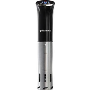 KitchenBrothers Roner Cucina a Bassa Temperatura - Sous Vide Cooker - Cottura Bassa Temperatura - Cottura Sottovuoto - Rooner Roner Professionali - Set Completo con Accessori e Ricettario - 1200W