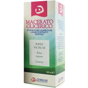 CEMON Srl Ribes Nigrum Gemme Macerato Glicerico - CEMON - Flacone da 100 ml - Integratore alimentare con proprietà antinfiammatorie e vasoprotettive.