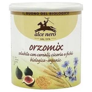 Alce Nero Orzo Mix Bio 125g - Bevanda Solubile Biologica con Orzo, Cicoria e Fichi