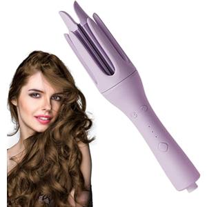 Nybhyjka Ferro arricciacapelli automatico, rotazione automatica del bigodino | Ferro arricciacapelli automatico con ioni negativi rotante 32 mm - Bigodino per capelli rotante a 360° con ferro