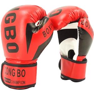 Generic Guantoni da boxe per bambini, guanti da allenamento regolabili per ragazze, guanti protettivi per boxe, kick boxing, muay thai