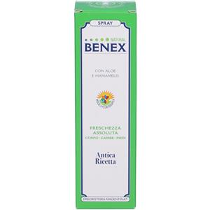 Erboristeria Magentina Benex Spray 100 ml - Spray Defaticante con Aloe e Menta per Gambe Leggere