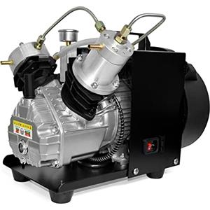 TUXING Compressore d'aria Pcp 4500Psi, compressore d'aria per bombole da sub, compressore d'aria ad alta pressione mini-doppio cilindro per riempimento di bombole da paintball/scuba 220V (TXEDM041)