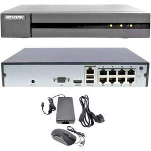 Hikvision NVR 8 Canali 4K 8 MPX IP POE con Cloud e P2P HWN-4108MH-8P