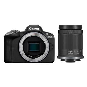 Canon EOS R50 APS-C Mirrorless + RF-S 18-150 f/3,5-6,3 (24,2 Mp,- Fino a 15fps, DIGIC X, Video 4K UHD Fino 30p, Dual Pixel CMOS Auto Focus II, Display Touch Orientabile 7,5 cm, Wi-Fi, BT, 328 gr)