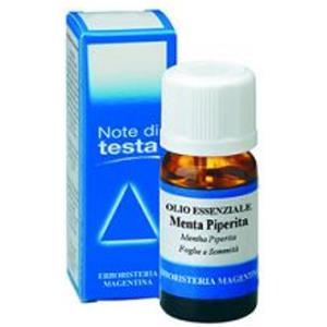 Erboristeria Magentina Olio Essenziale di Menta Piperita 10 ml - Puro e Naturale, Benefici per il Benessere Fisico e Mentale