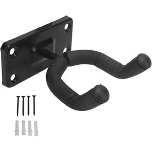 Eujgoov Supporto da Parete per Chitarra a Forma di U per Chitarra per Basso Elettrico Acustico Ukulele Banjo