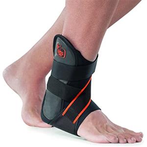 ROTEN Ro+Ten MALLEOSTRONG (Taglia L) - Tutore bivalva con imbottiture in schiuma, tutore caviglia regolabile piede destro