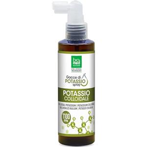 BIOMED Gocce di Potassio Colloidale 1000ppm - Soluzione Liquida per il Benessere