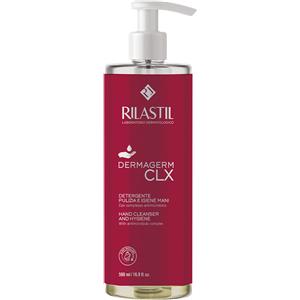 Rilastil Dermagerm Detergente Mani Antimicrobico 500 ml - Igienizzante con Complesso Antimicrobico Vegetale e Tensioattivi Delicati