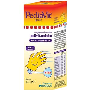 Pediatrica Pediavit Gocce 15 ml - Integratore Alimentare con Vitamine A, E, D e del Gruppo B