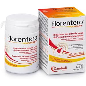 CANDIOLI FLORENTERO FAST BARATTOLO DA 12 COMPRESSE APPETIBILI DA 2 G