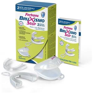 FORHANS BITE UNIVERSALI AUTOMODELLANTI BRUXISMO STOP FORHANS 2 PEZZI