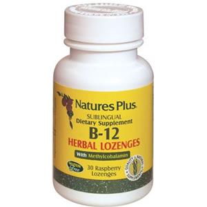 NATURE'S PLUS VITAMINA B12 1000 MCG SUBLINGUALE
