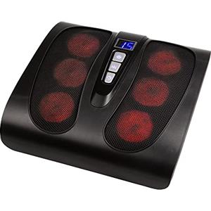 GLOBAL RELAX® | VITALZEN SLIM Massaggiatore elettrico per la pianta del piedi | Massaggio con shiatsu I Calore | Sollievo muscolare I Stimolazione circolazione | Controllo Semplice