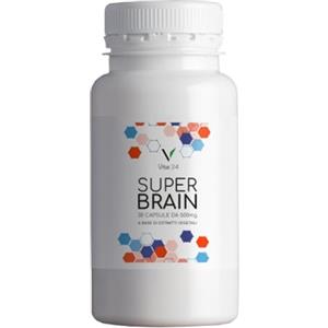 Vitae 24 Vitae24 Integratore Alimentare per la Stanchezza Mentale con 5 Principi Attivi, Ginkgo Biloba, Centella Asiatica, Rhodiola Rosea, Magnesio, Bacopa - Integratore a Base Vegetale, 30 Capsule, 500 mg