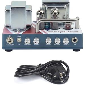OriPure OA-H15 15W Amplificatore per chitarra interamente a valvole, amplificatore per chitarra fatto a mano, con spina UE