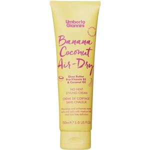 Umberto Giannini Banana Coconut Air-Dry Cream - Crema Multiuso per Capelli 150 ml