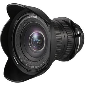 Laowa 15mm f/4 Macro Grandangolare 1:1 per Canon EF - Nero, Focus Manuale, Angolo di Vista 110°, Garanzia 5 Anni