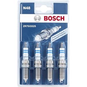 Bosch ZR7SI332S (N48) - Candele di Accensione Doppio Iridio - Set di 4 - Affidabili e Resistenti