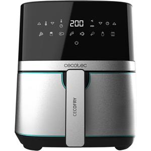 Cecotec Friggitrice ad Aria Calda Cecotec 5500 Pro Singolo 5,5 L Indipendente 1700 W Nero, Acciaio inox