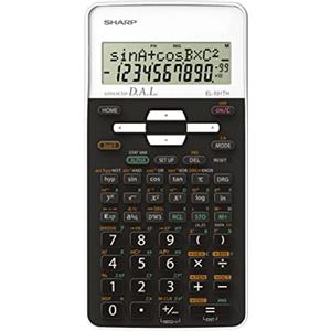Sharp EL531TH calcolatrice Tasca Calcolatrice scientifica Nero, Bianco