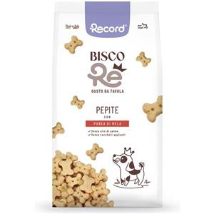 BiscoRe Pepite alla Mela 400g - Biscotti Gustosi e Salutari per Cani