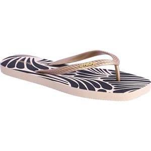 AMICHI Mujer - Chanclas para Playa Y Piscina-Sandalias Flip Flop de Goma con Suela Antideslizante Y Diseño Ligero, Donna-Infradito Spiaggia Sandali, Multicolore, 39 EU Larga