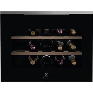 Electrolux KBW6X - Cantinetta Vino, 15 Bottiglie, Statico, Nero, Classe energetica F