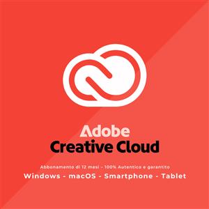 Adobe Creative Cloud All Apps - Abbonamento 1 Anno per Studenti e Insegnanti con Norton Security Deluxe
