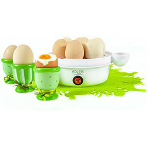 ADLER EUROPE ADLER Eierkocher, weiche/harte/mittlere Einstellung, automatische Abschaltung