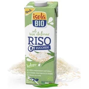 Isola Bio Bevanda di Riso 0% Zuccheri, 1 Litro