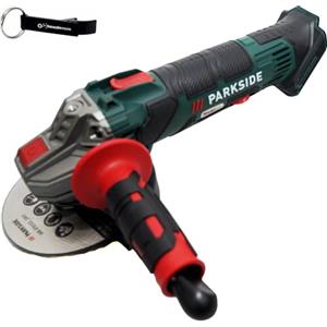 HEADNMORE® Bundle - PARKSIDE® 20V Smerigliatrice angolare PWSA 20 in valigetta + HEADNMORE® Portachiavi (senza batteria)