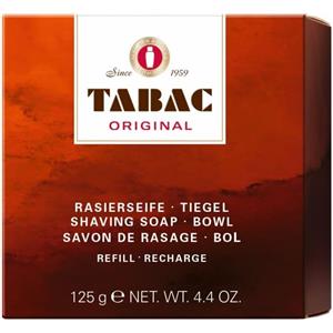 Tabac Original Sapone da Barba Ricarica 125 g - Fragranza Maschile Esotica per Rasatura Facile e Accurata