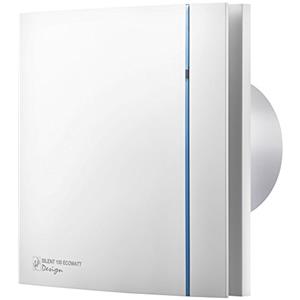 S&P Soler & Palau SILENT DESIGN-100 CRZ ECOWATT - Estrattore design ultra silenzioso, diam 100 mm