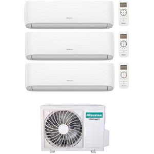 HISENSE CONDIZIONATORE HISENSE HI-COMFORT TRIAL SPLIT 7000+7000+7000 BTU INVERTER R32 3AMW52U4RJC A++ WIFI
