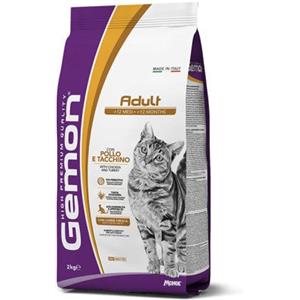 Gemon Croccehtte per Gatti Adult complete con pollo e tacchino 7 Kg