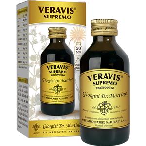 Dr. Giorgini Veravis Supremo Analcolico 500 ml - Integratore a base di erbe per la digestione e il transito intestinale
