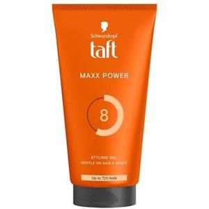 Schwarzkopf Taft Maxx Power Styling Gel 8, confezione da 3, 150 ml