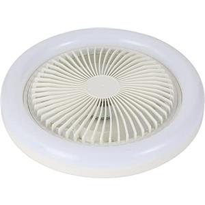 Nikou Ventilatore da Soffitto, Lampada Lampadario LED Multifunzionale Casa Piccolo E27 30W Silenzioso Regolabile per Camera dei Bambini Camera da Letto 85‑265V