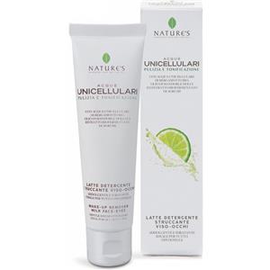 Nature's Latte Detergente Struccante Viso-Occhi 150 ml - Emulsione Delicata per Pulizia Quotidiana